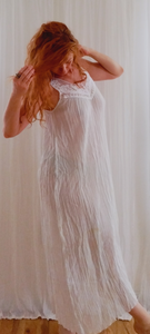 Vintage Cotton Gauze Nightgown