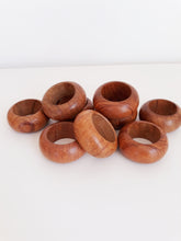 Load image into Gallery viewer, Vintage Wood Napkin Rings
