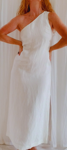 Linen Blend Dress
