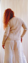 Load image into Gallery viewer, Cotton Cable Knit Cardigan
