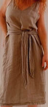 Load image into Gallery viewer, Sage 100% Linen Dress
