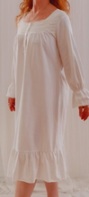 Load image into Gallery viewer, White Cotton Nightgown
