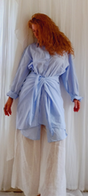 Load image into Gallery viewer, Cotton Shirt Dress With A Twist
