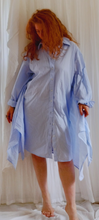 Load image into Gallery viewer, Cotton Shirt Dress With A Twist
