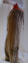Load image into Gallery viewer, Linen/Cotton Drawstring Pants
