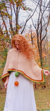 Load image into Gallery viewer, Vintage Hand Knit Poncho
