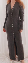 Load image into Gallery viewer, Vintage Worsted Wool Ribbed Dress
