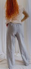 Load image into Gallery viewer, Railroad Stripe Drawstring Pants
