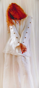 Button Sleeve Sweater
