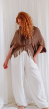 Load image into Gallery viewer, Faux Fur Fringe Knit Cardigan
