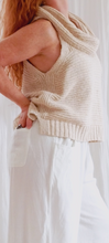 Load image into Gallery viewer, Cowl Neck Sleeveless Knit
