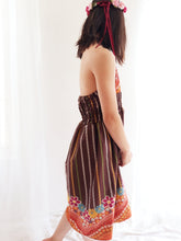 Load image into Gallery viewer, Children&#39;s bohemian halter sundress
