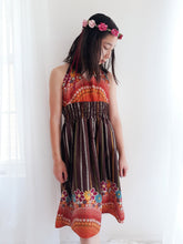 Load image into Gallery viewer, Children&#39;s bohemian halter sundress
