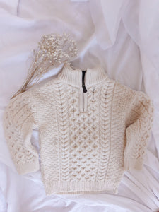 Merino Wool Irish Sweater